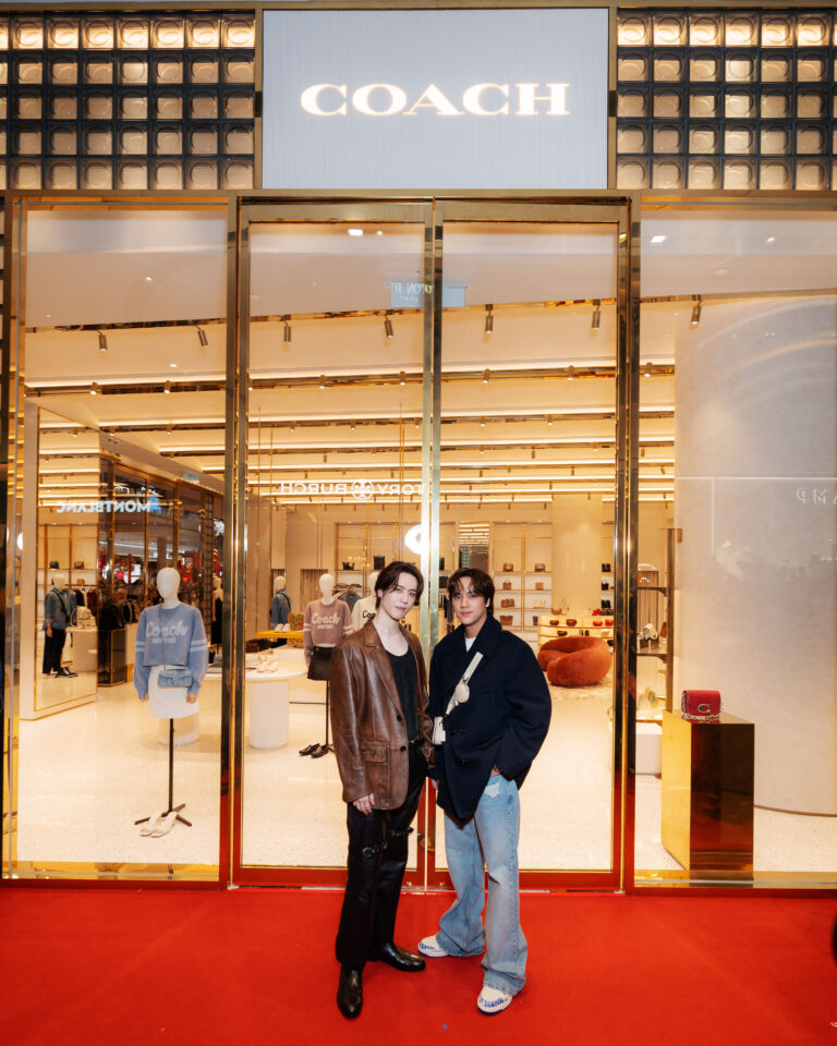 Yugyeom and Nanon Grace the Opening of the New Coach Store