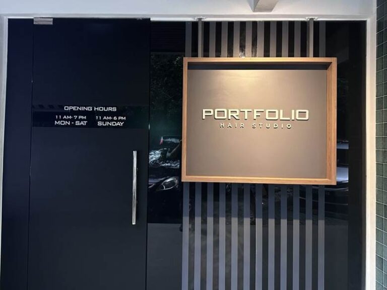 A DATE AT PORTFOLIO HAIR STUDIO