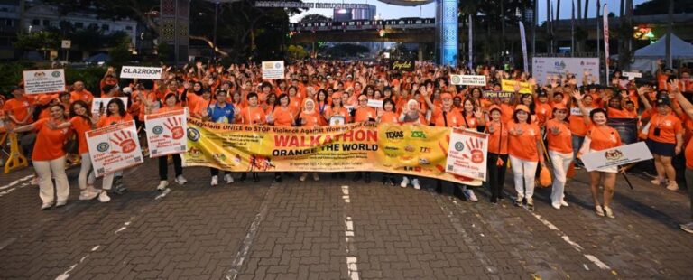 INNER WHEEL CLUB OF KUALA LUMPUR SETS MALAYSIA BOOK OF RECORDS FOR LARGEST WALKATHON AGAINST VIOLENCE TOWARDS WOMEN